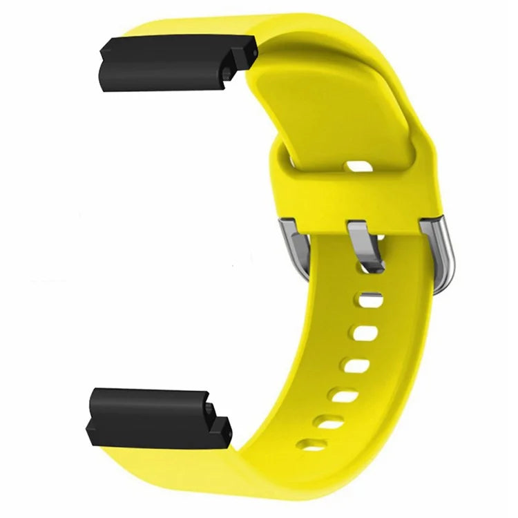For Garmin Fenix 7 / 6 / 5 / Huami Amazfit Falcon Watch Band Silicone Strap with 22mm PC Connector