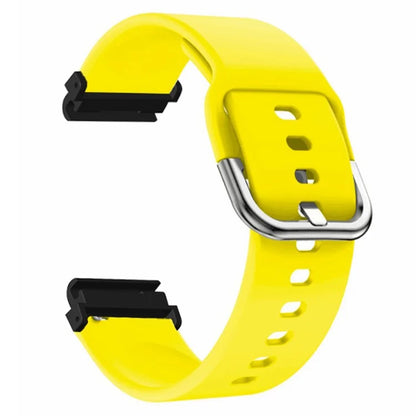 For Garmin Fenix 7 / 6 / 5 / Huami Amazfit Falcon Watch Band Silicone Strap with 22mm PC Connector
