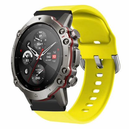 For Garmin Fenix 7 / 6 / 5 / Huami Amazfit Falcon Watch Band Silicone Strap with 22mm PC Connector
