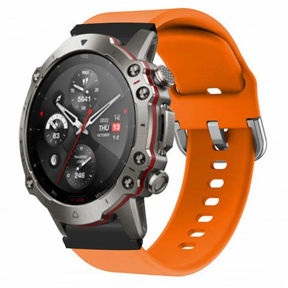 For Garmin Fenix 7 / 6 / 5 / Huami Amazfit Falcon Watch Band Silicone Strap with 22mm PC Connector