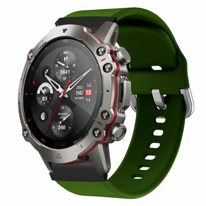 For Garmin Fenix 7 / 6 / 5 / Huami Amazfit Falcon Watch Band Silicone Strap with 22mm PC Connector