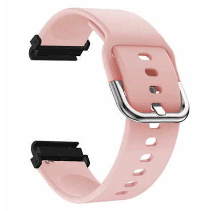 For Garmin Fenix 7 / 6 / 5 / Huami Amazfit Falcon Watch Band Silicone Strap with 22mm PC Connector