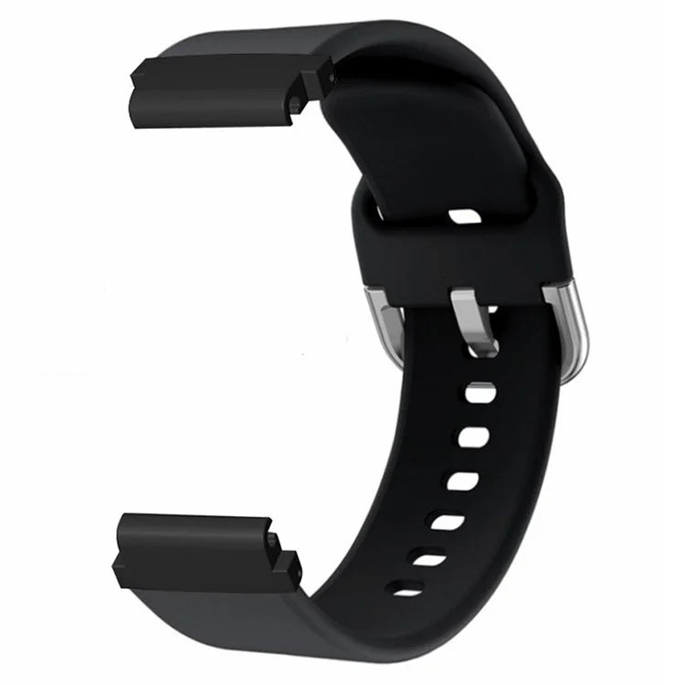 For Garmin Fenix 7 / 6 / 5 / Huami Amazfit Falcon Watch Band Silicone Strap with 22mm PC Connector