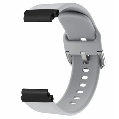For Garmin Fenix 7 / 6 / 5 / Huami Amazfit Falcon Watch Band Silicone Strap with 22mm PC Connector