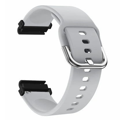 For Garmin Fenix 7 / 6 / 5 / Huami Amazfit Falcon Watch Band Silicone Strap with 22mm PC Connector