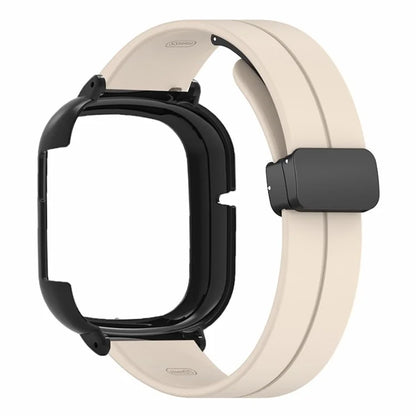 For Honor Watch 4 Watch Band Magnetic Buckle Silicone Wrist Strap with Watch Case