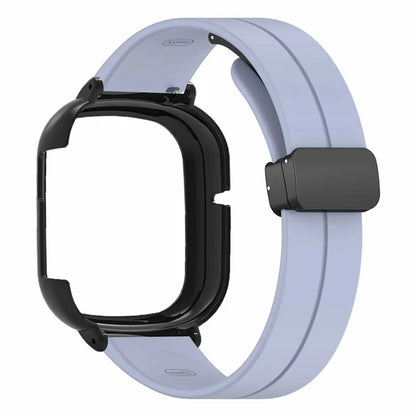 For Honor Watch 4 Watch Band Magnetic Buckle Silicone Wrist Strap with Watch Case