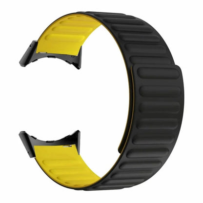 For Google Pixel Watch / Pixel Watch 2 Magnetic Watch Band Adjustable Silicone Wrist Strap