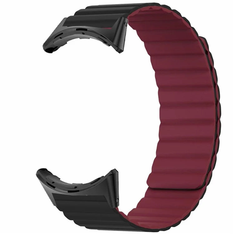 For Google Pixel Watch / Pixel Watch 2 Magnetic Watch Band Adjustable Silicone Wrist Strap