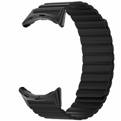 For Google Pixel Watch / Pixel Watch 2 Magnetic Watch Band Adjustable Silicone Wrist Strap