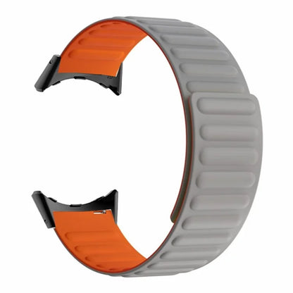 For Google Pixel Watch / Pixel Watch 2 Magnetic Watch Band Adjustable Silicone Wrist Strap