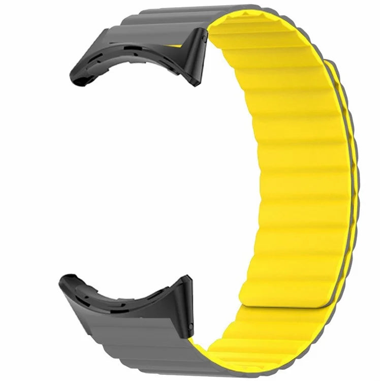 For Google Pixel Watch / Pixel Watch 2 Magnetic Watch Band Adjustable Silicone Wrist Strap