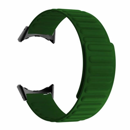 For Google Pixel Watch / Pixel Watch 2 Magnetic Watch Band Adjustable Silicone Wrist Strap