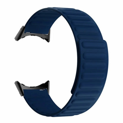For Google Pixel Watch / Pixel Watch 2 Magnetic Watch Band Adjustable Silicone Wrist Strap