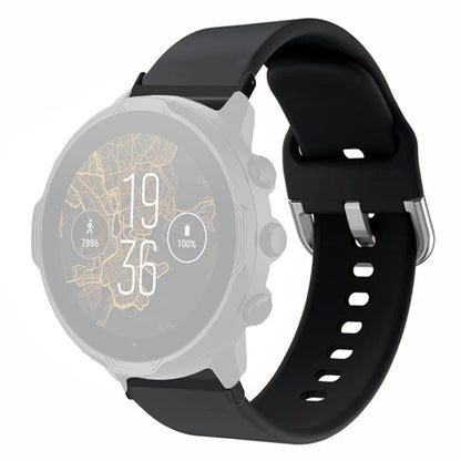 For Suunto Spartan Sport Wrist HR Baro / Suunto 7 Watch Band 24mm Adjustable Silicone Strap