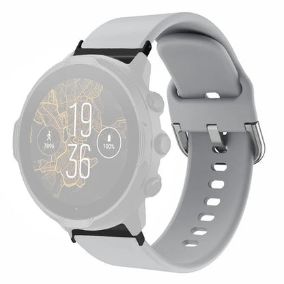 For Suunto Spartan Sport Wrist HR Baro / Suunto 7 Watch Band 24mm Adjustable Silicone Strap
