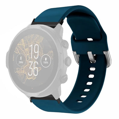 For Suunto Spartan Sport Wrist HR Baro / Suunto 7 Watch Band 24mm Adjustable Silicone Strap