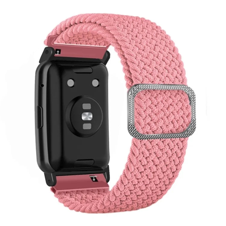 For Huawei Watch Fit / Watch Fit Special Edition Watch Band Nylon Braided Elastic Wrist Strap