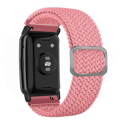 For Huawei Watch Fit / Watch Fit Special Edition Watch Band Nylon Braided Elastic Wrist Strap