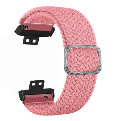 For Huawei Watch Fit / Watch Fit Special Edition Watch Band Nylon Braided Elastic Wrist Strap