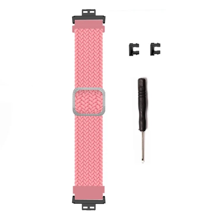 For Huawei Watch Fit / Watch Fit Special Edition Watch Band Nylon Braided Elastic Wrist Strap