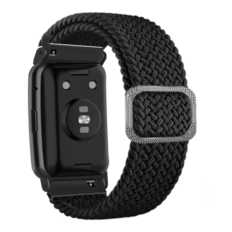 For Huawei Watch Fit / Watch Fit Special Edition Watch Band Nylon Braided Elastic Wrist Strap