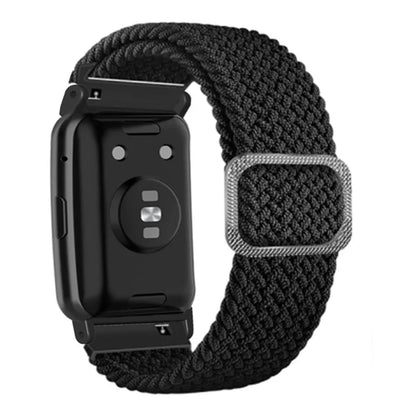 For Huawei Watch Fit / Watch Fit Special Edition Watch Band Nylon Braided Elastic Wrist Strap