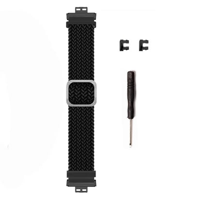 For Huawei Watch Fit / Watch Fit Special Edition Watch Band Nylon Braided Elastic Wrist Strap
