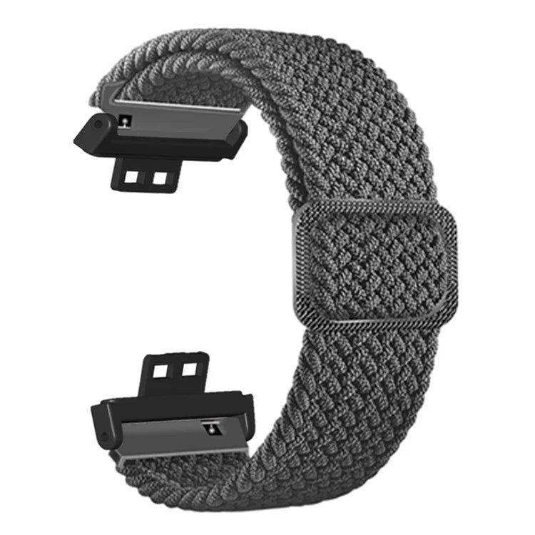 For Huawei Watch Fit / Watch Fit Special Edition Watch Band Nylon Braided Elastic Wrist Strap