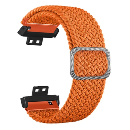 For Huawei Watch Fit / Watch Fit Special Edition Watch Band Nylon Braided Elastic Wrist Strap