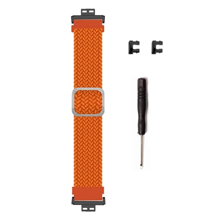 For Huawei Watch Fit / Watch Fit Special Edition Watch Band Nylon Braided Elastic Wrist Strap