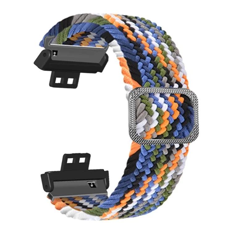For Huawei Watch Fit / Watch Fit Special Edition Watch Band Nylon Braided Elastic Wrist Strap
