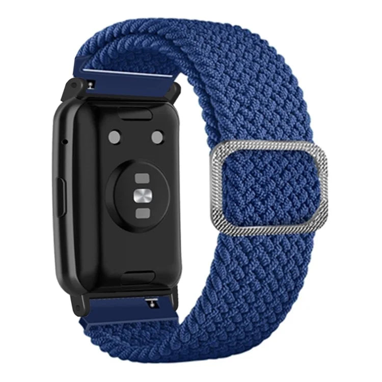 For Huawei Watch Fit / Watch Fit Special Edition Watch Band Nylon Braided Elastic Wrist Strap