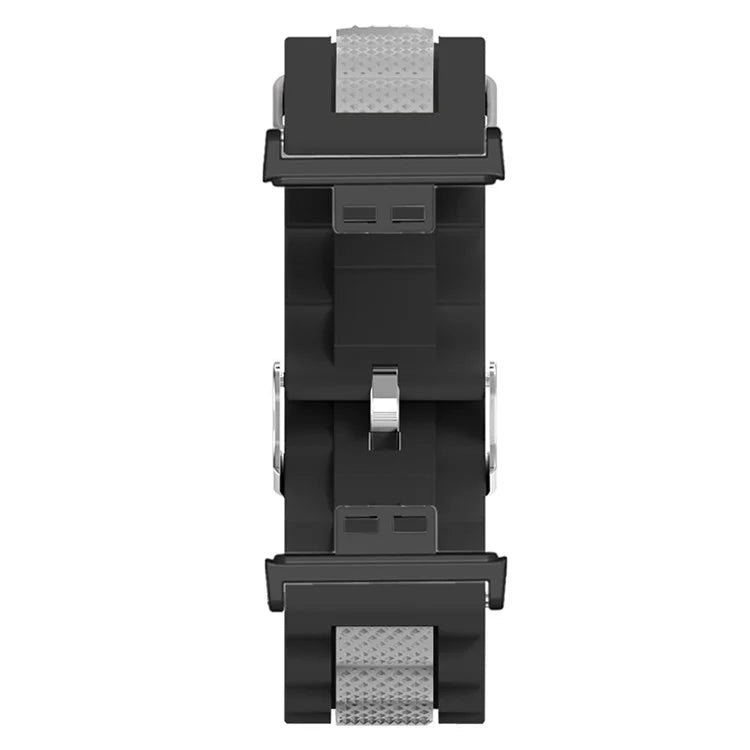 For Huawei Watch Fit / Watch Fit Special Edition Watch Band Dual Color Wave Design Silicone Strap