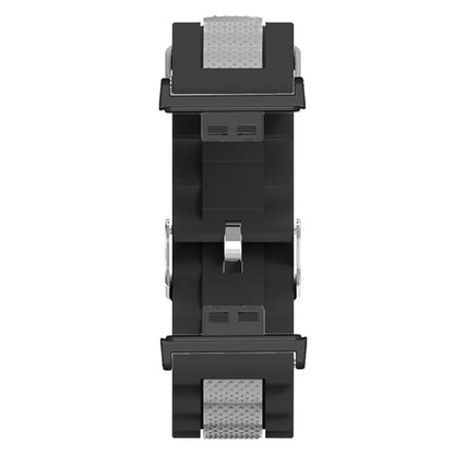 For Huawei Watch Fit / Watch Fit Special Edition Watch Band Dual Color Wave Design Silicone Strap