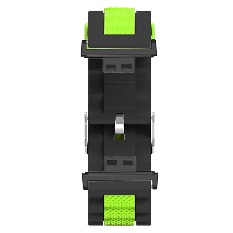 For Huawei Watch Fit / Watch Fit Special Edition Watch Band Dual Color Wave Design Silicone Strap