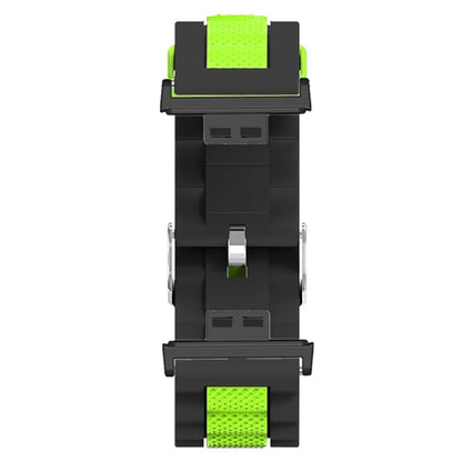 For Huawei Watch Fit / Watch Fit Special Edition Watch Band Dual Color Wave Design Silicone Strap