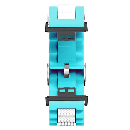 For Huawei Watch Fit / Watch Fit Special Edition Watch Band Dual Color Wave Design Silicone Strap