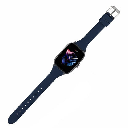 For Huami Amazfit GTS 4 / 3 / 2 / Mini / Bip U 20mm Smart Watch Strap Pin Buckle Silicone Band