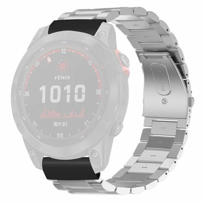 For Coros Vertix 2 / Garmin Fenix 7X / 6X / 5X Stainless Steel Watch Band Strap with 26mm PC Connector