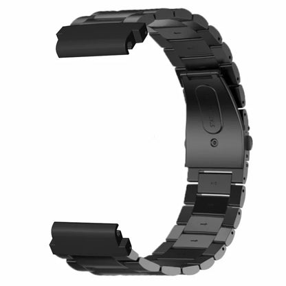 For Huami Amazfit Falcon / Garmin Fenix 7 / 6 / 5 Watch Band Stainless Steel Strap with 22mm PC Connector