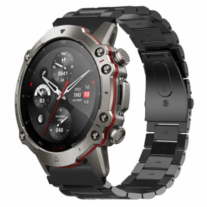 For Huami Amazfit Falcon / Garmin Fenix 7 / 6 / 5 Watch Band Stainless Steel Strap with 22mm PC Connector