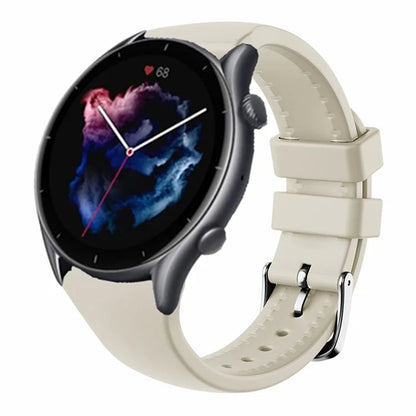 For Huami Amazfti GTR 4 / GTR 3 / GTR 3 Pro / Huawei Watch GT 3 42mm 46mm Watch Strap 22mm Silicone Bands Replacement