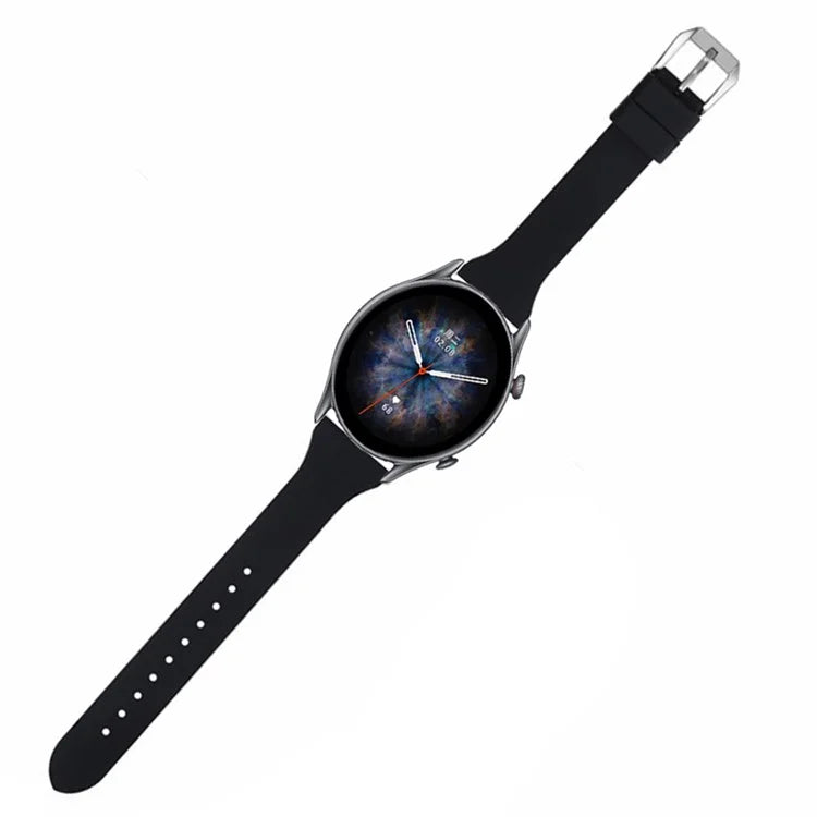 For Huami Amazfti GTR 4 / GTR 3 / GTR 3 Pro / Huawei Watch GT 3 42mm 46mm Watch Strap 22mm Silicone Bands Replacement