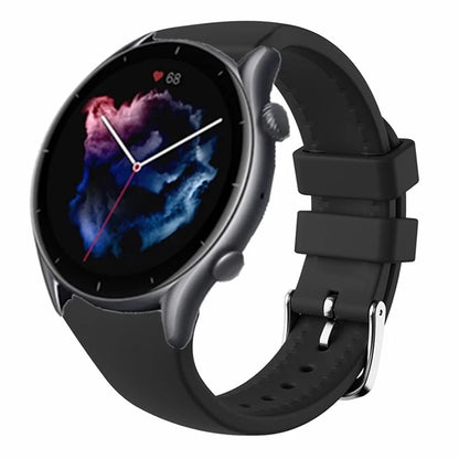 For Huami Amazfti GTR 4 / GTR 3 / GTR 3 Pro / Huawei Watch GT 3 42mm 46mm Watch Strap 22mm Silicone Bands Replacement