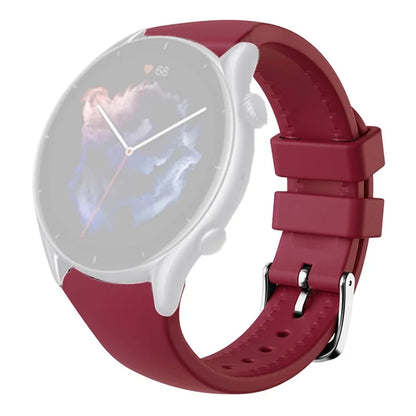 For Huami Amazfti GTR 4 / GTR 3 / GTR 3 Pro / Huawei Watch GT 3 42mm 46mm Watch Strap 22mm Silicone Bands Replacement