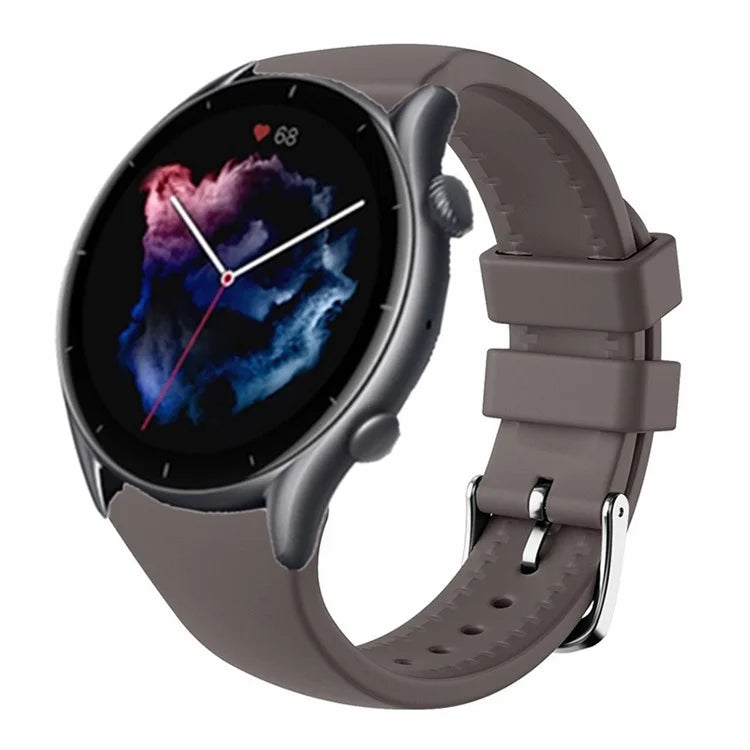For Huami Amazfti GTR 4 / GTR 3 / GTR 3 Pro / Huawei Watch GT 3 42mm 46mm Watch Strap 22mm Silicone Bands Replacement