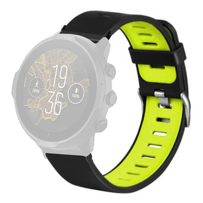 For Suunto Spartan Sport Wrist HR Baro / Suunto 7 Watch Bands Dual Color Silicone Straps