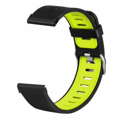 For Suunto Spartan Sport Wrist HR Baro / Suunto 7 Watch Bands Dual Color Silicone Straps