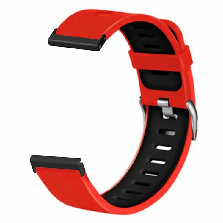 For Suunto Spartan Sport Wrist HR Baro / Suunto 7 Watch Bands Dual Color Silicone Straps